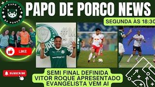 #AOVIVO | PAPO DE PORCO NEWS | SEMI FINAL | VITOR ROQUE APRESENTADO | EVANGELISTA VEM AI