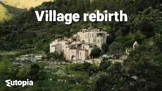 Abandoned Italian village becomes a self sufficient, dreamy ecovillage