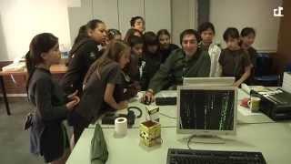 Els escolars visiten Ràdio Calella Televisió
