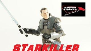 Showcase review: STARKILLER Galen Marek 3 75 inch figure Star Wars the Black series