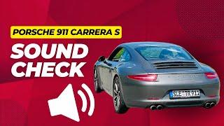 Porsche 911 Carrera S Sound: echter PORSCHE-Klang? SAGA im Check