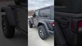 2022 Jeep Wrangler Rubicon 2 Door in Granite Crystal Metallic #shorts