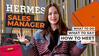 The Power Of The Hermes Sales Manager  How to Get a Hermes Birkin FASTER | Tania Antonenkova