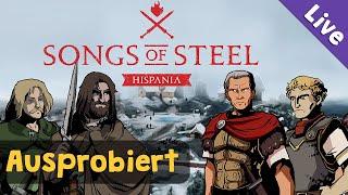 Songs of Steel: Hispania (Demo)  Rundentaktik in der Römischen Antike  Blind / Live-Aufzeichnung