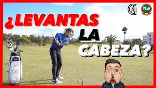 3 movimientos que confundes con LEVANTAR LA CABEZA #golf