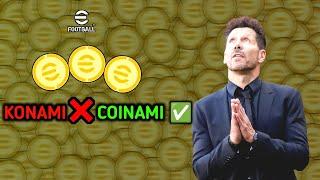 Konami എന്ന Master mind️ | How to make more coins in efootball | free coins | coins trick