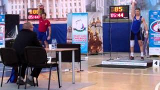 Russian Kettlebells championship 2011un 73 kg snatch Ilya Tashlanov & Alexander Khvostov2.MP4