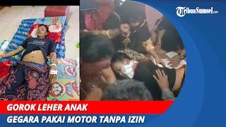 Tampang Ayah Gorok Leher Anak Kandung | Gegara Pakai Motor Kesayangan tanpa Izin