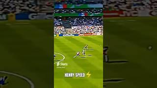 Mbappe Vs Henry Speed #football #mbappe #thieryhenry #fyp #shorts