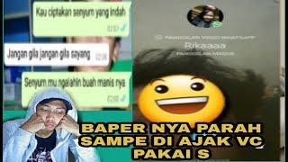 PRANK TEXT - BAPER SAMPE DI AJAK VC PAKAI S | PRANK INDONESIA #4