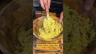 Quick & Easy South Indian Lemon Rice #asmr #recipe #food