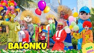 BALONKU ADA LIMA REMIX| LAGU BALONKU VERSI ONDEL ONDEL BETAWI DAN  BADUT LUCU