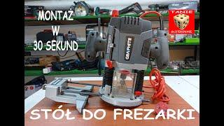 Stół do Frezarki - Montaż w 30 SEKUND ! Łatwy do wykonania Projekt - New Easy Milling Machine Table