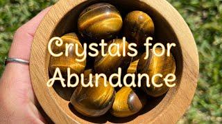 Abundant Energy | Crystals for Abundance