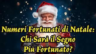 Numeri Fortunati di Natale: Chi Sarà il Segno Più Fortunato?