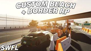 CUSTOM BEACH + BORDER ROLEPLAY!! || ROBLOX - Southwest Florida