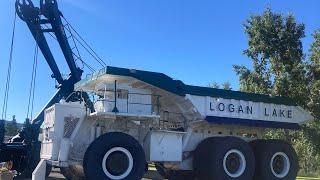 Logan lake mining truck/shovel display