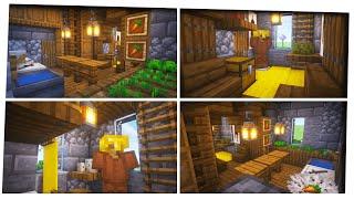 Minecraft Creating an Interior Design for my old build... (Interior Decoration Design)