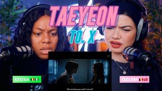TAEYEON 태연 'To. X' MV reaction