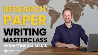 Research Paper writing online course Trailer