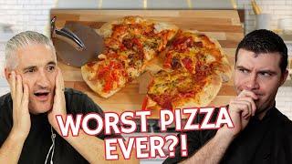 Vincenzo's Plate and Chef James React to Lazy Pizza Recipe by Cooking with Jack