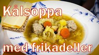 Kålsoppa med frikadeller