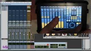 Control Pro Tools with a Kindle Fire Tablet - TouchDAW Review/Demo