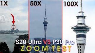 Samsung Galaxy S20 Ultra Vs Huawei P30 Pro Zoom Test || Samsung Vs Huawei Which Is Better ||