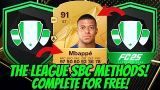 How To Complete The League SBC METHOD FOR Free ON EAFC 25! (UNLIMITED PACKS)