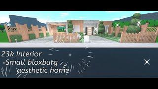 23k Small Aesthetic Bloxburg Home (Exterior)