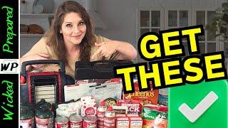 Simple Emergency Survival kit for New Preppers! Easy Prepping for SHTF on a Budget - Stockpile 2024