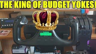 FS2020: The Logitech Flight Yoke System - The KING of Budget Yokes!