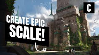 How To Create EPIC Scale In Art
