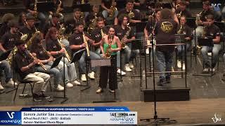 EURSAX 2024: Nahikari Oloriz Maya & Sonora Junior Sax plays Ballade by Alfred Reed