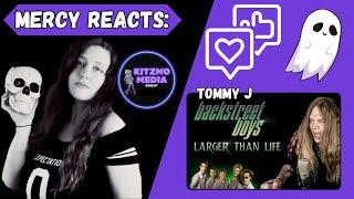 90's kid Mercy Reacts: Tommy Johansson LARGER THAN LIFE Metal Backstreet Boys Cover