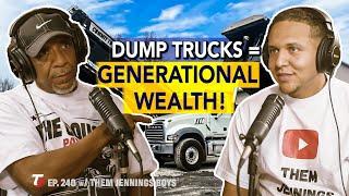 LEGACY! “Dump Truck Empire;” Buying LAND, Truck Tire Business & More! ​⁠​⁠@TJBS