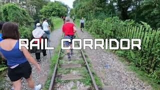 Treadmill Virtual Run [4K] - Rail Corridor North & Central (Singapore)