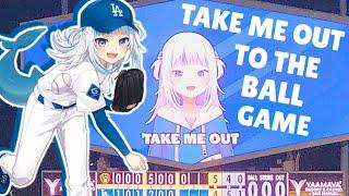 Gawr Gura - Take Me Out To The Ball Game - #HololiveDodgers