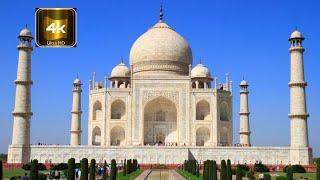 Taj mahal Full view Drone shot 4k video duniya ke 7 ajubo me se ek Agra Most beautiful Place