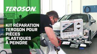 Réparation de carrosserie avec le kit réparation des plastiques TEROSON