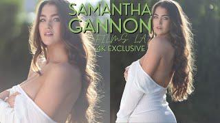 Samantha Gannon's Natural Beauty Shoot