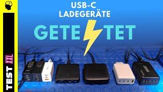 GaN USB-C Charger 65W - 200W - zersägt und getestet | USB Ladegeräte Test