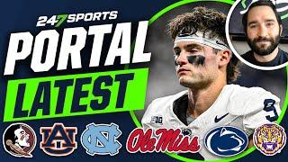 Latest College Football Transfer Portal Moves  | Penn State, LSU, Auburn, Ole Miss, North Carolina