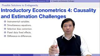 Causality and Estimation Challenges | Introductory Econometrics 4
