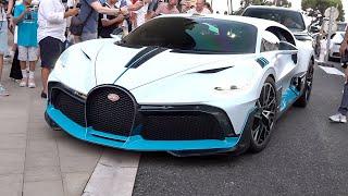 Prince of Qatar causes CHAOS with his $6 Million Bugatti Divo in Monaco !