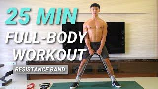 25分鐘全身訓練 x 阻力帶*3 │ 輕、中、重，強度自己決定 25 MIN FULL-BODY WORKOUT with 3 Resistance Bands │ PATRICK FIT