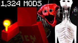 Surviving 100 Days Of EVERY SINGLE Disturbing Minecraft Horror Mod...