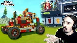 I Searched Myself in the Steam Workshop and Found This... - Scrap Mechanic Gameplay