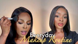 MY *DETAILED* EVERYDAY MAKEUP ROUTINE FOR BROWN SKIN /WOC |