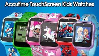 How to Set the Date and Time on an Accutime Touchscreen Interactive Kids Smart Watch